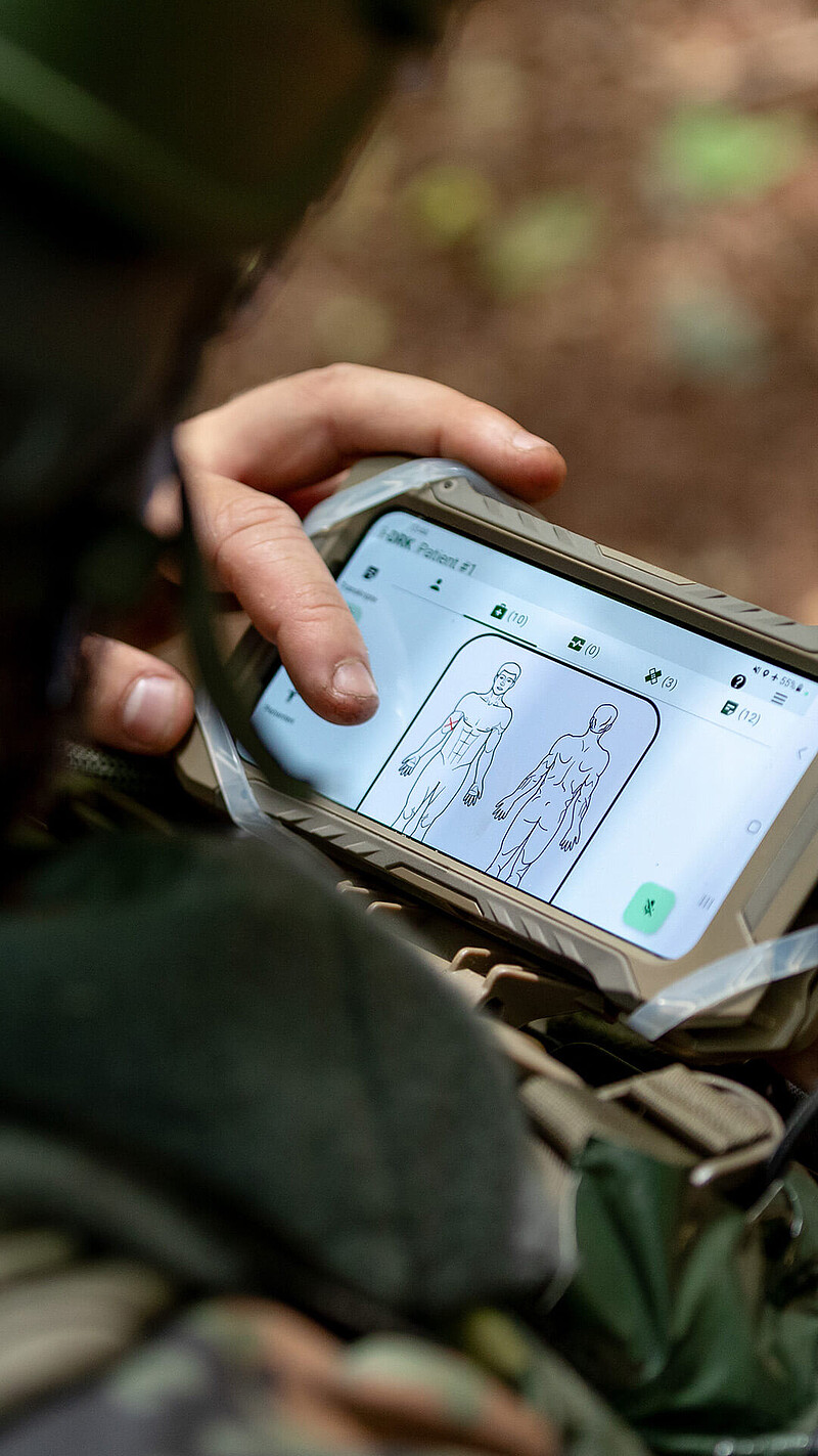 Digitalisierung Bundeswehr © Bundeswehr / P. Grüterich