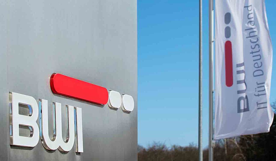 BWI-Firmenschild AM Meckenheimer Hauptsitz © BWI GmbH