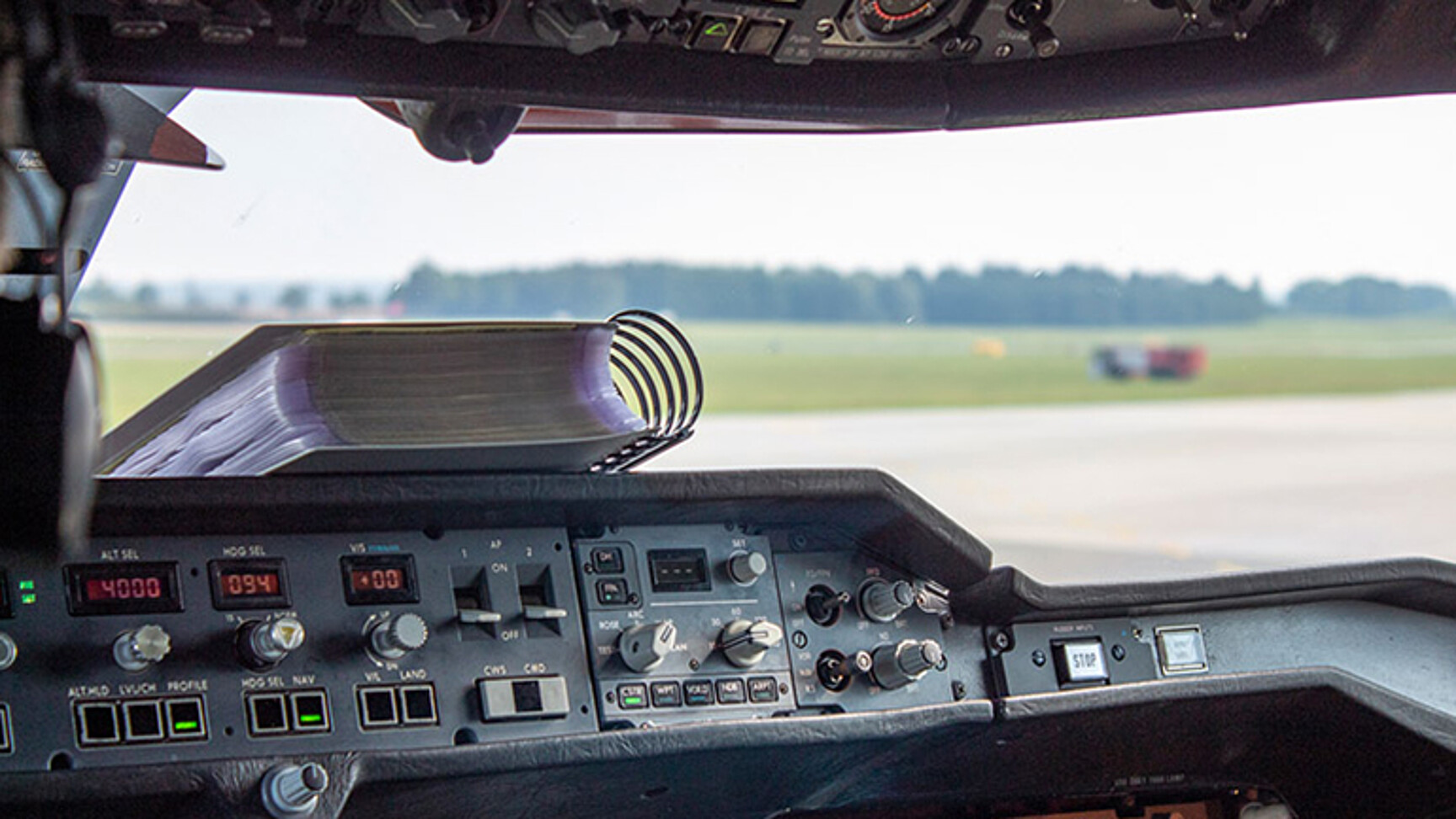 Im Cockpit eines Eurofighter der Deutschen Luftwaffe während der COWA19