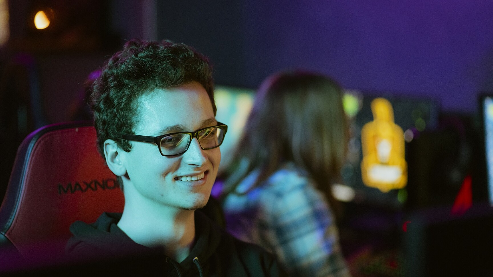Hendrik Bleeker beim Gaming © Franz Grünewald