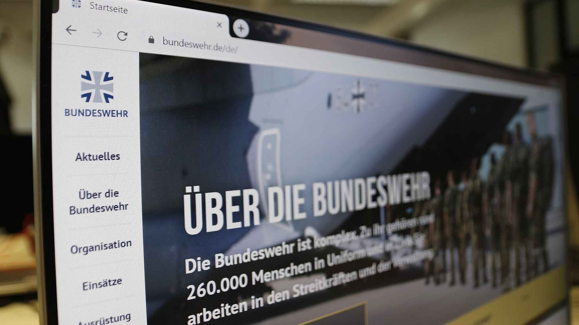 Relaunch der Bundeswehr-Website