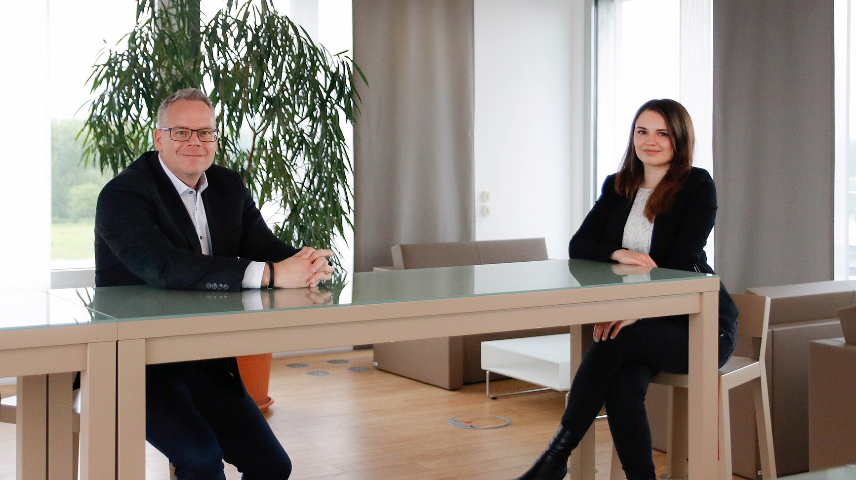 Mario Heumann und Marija Kolesnik © BWI GmbH