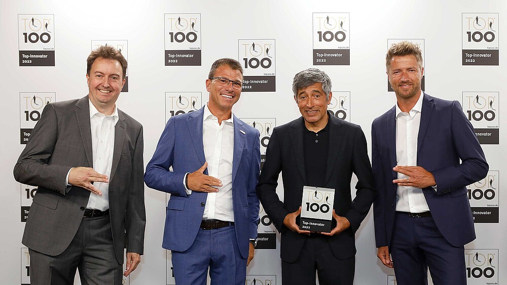 Steile Innovationskurve: BWI zum 4. Mal als TOP-100-Innovator ausgezeichnet