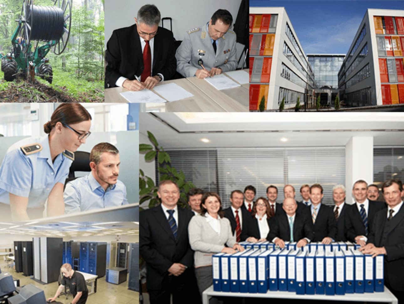 15 Jahre BWI in einer Bildercollage © BWI GmbH