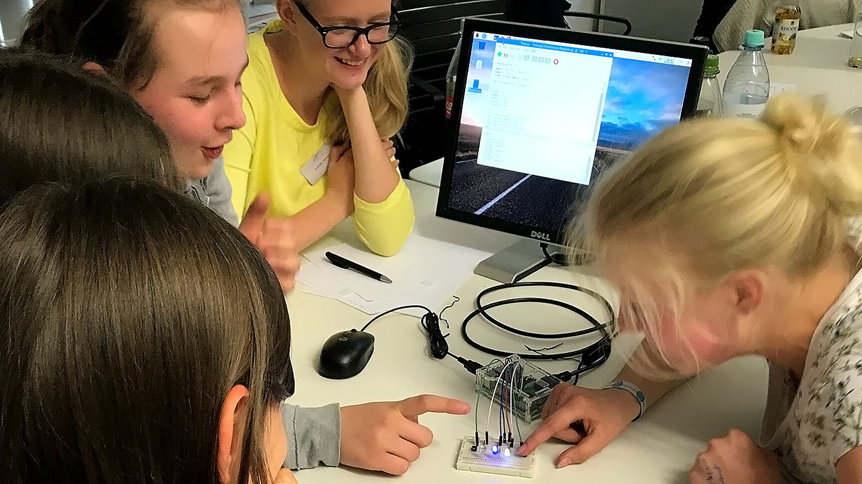 Teilnehmerinnen am Girls‘Day 2018 © BWI GmbH