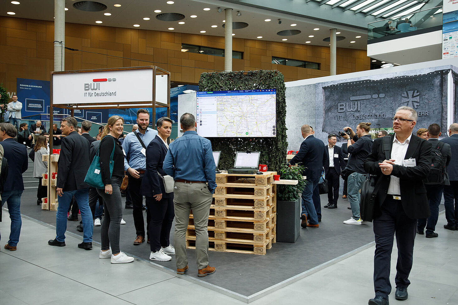 Gut besucht – der BWI-Stand auf der AFCEA © BWI GmbH