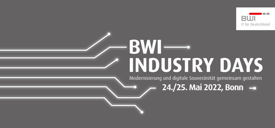 Industry Days: Name der Veranstaltung mit Datum und Ort als Bild für einheitliche Darstellung der Verantstaltung